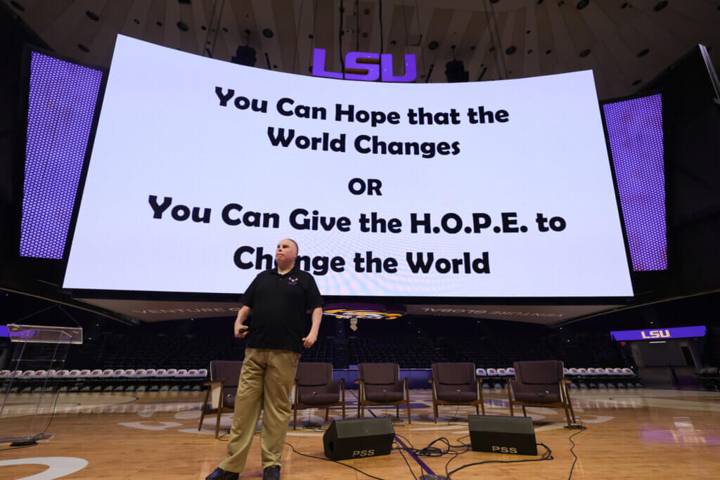3rd Annual Planting Seeds of Hope event keynote speaker Rick Yarosh shared personal stories that mirrored the Noah Wyle Foundation&rsquo;s goal of fostering mental strength.