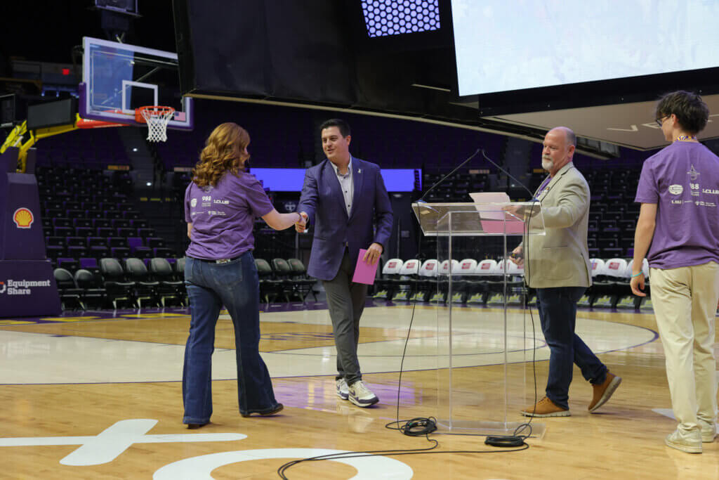The Noah Wyle Foundation is proud to have supported the 3rd Annual Planting Seeds of Hope event Tuesday, February 24, at the LSU Pete Maravich Assembly Center (PMAC).