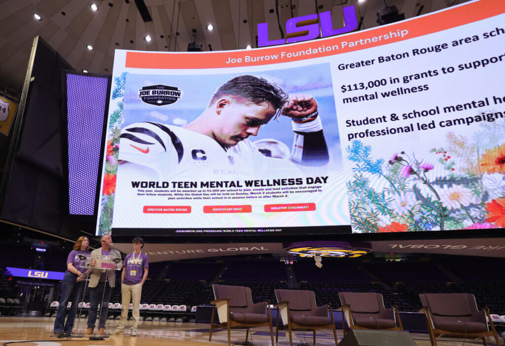The Noah Wyle Foundation is proud to have supported the 3rd Annual Planting Seeds of Hope event Tuesday, February 24, at the LSU Pete Maravich Assembly Center (PMAC).